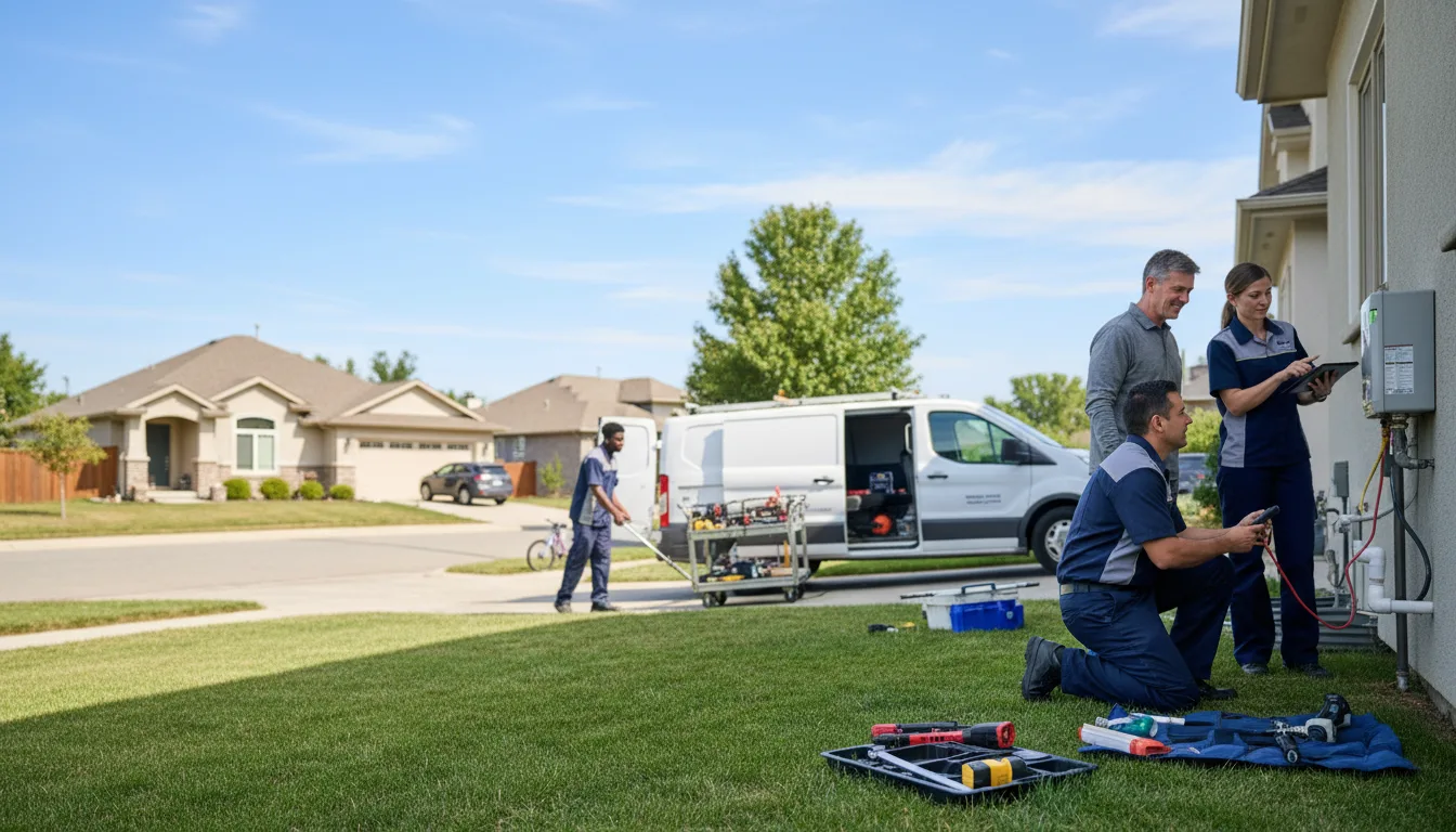Professional Outdoor Tankless Water Heater Installation in Luck, WI